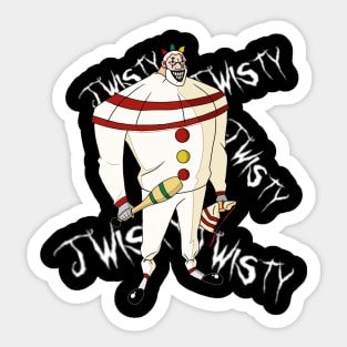 Twisty the Clown Sticker